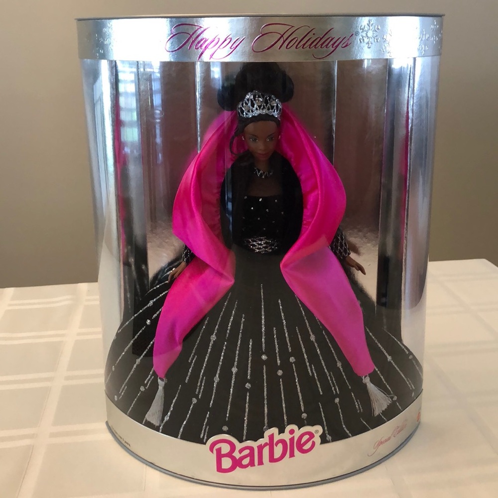 1998 Happy Holidays Barbie African American